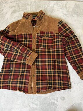 Plaid Jacket XXL Plaid Sherpa Corduroy Military Fisherman Lumberjack Aviation